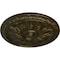 Ekena Millwork Kirke Ceiling Medallion (Fits Canopies up to 3 3/4"), Hand-Painted Green Gold, 15 3/4"OD x 5/8"P CM16KIGGS - alternate 3